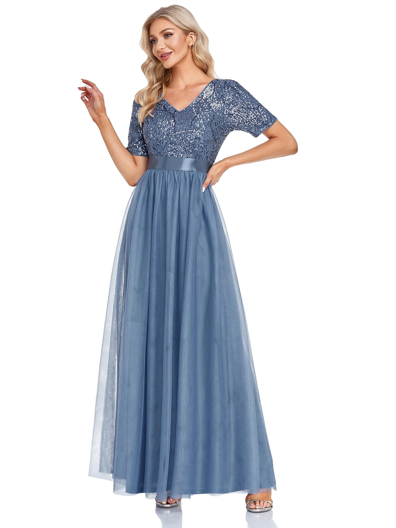  vintage maxi  sequin summer dress women 2023 elegant  birthday party dress wome - $121.84