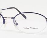 Gafas Ópticas 14 3 Azul / Plata ÚNICO TITANIO GAFAS 50-20-140mm - $76.07