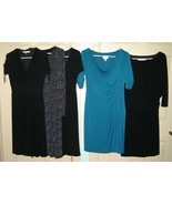 Lot (5) Women&#39;s Stretch Jersey Knit Dresses (Sz 4) Donna Morgan JNY Evan... - £61.77 GBP