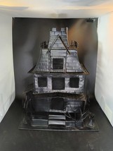 Homegoods Large Metal Haunted House 5 Tea Light Candle Holder 17T x 14W ... - £93.93 GBP