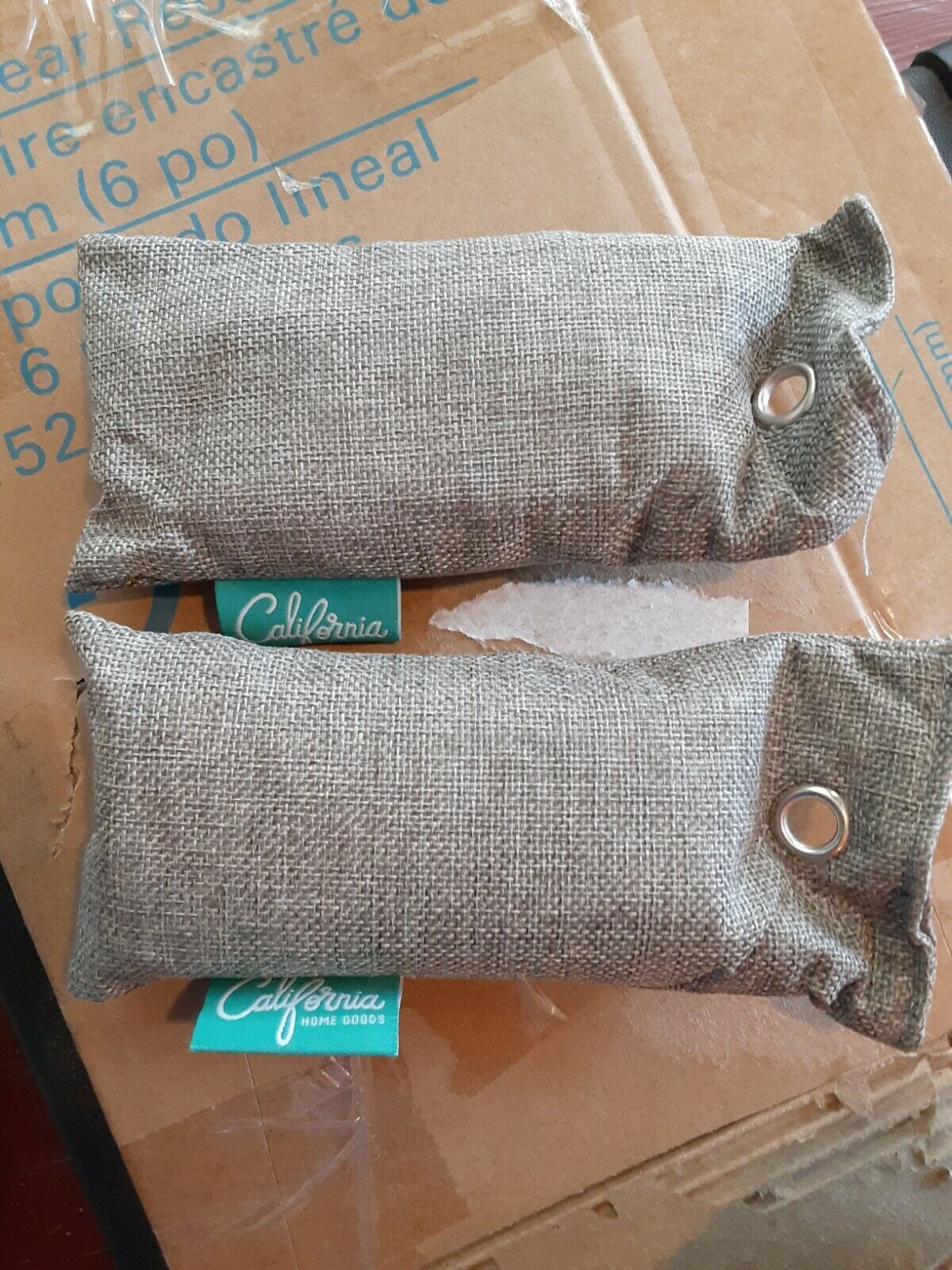 NEW, lot of 2 California home Charcoal Purifying Bag for Car, Closet or ... - $3.96