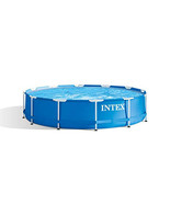 28211EH Metal Frame Above Ground Swimming Pool Set: 12ft x 30in – Includ... - $10,885.61 MXN