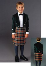 Folkwear Child&#39;s Scottish Kilt &amp; Jacket Kids #154 Sewing Pattern (Pattern Only) - £13.31 GBP