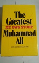 The Greatest My Own Story Muhammad Ali HB DJ Book 1st Edition Random House  - £19.57 GBP