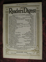 Readers Digest August 1936 Maurice Maeterlinck Pigeons Scopes Trial - £10.83 GBP