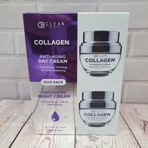 NIB CB Clear Beauty Anti-Aging Cream Day & Night Cream (2) 1.69oz Sealed - $17.35