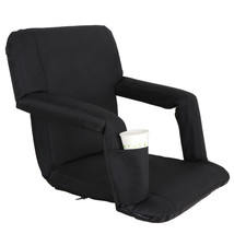 Football Stadium Seat Chair, Reclining Bleacher Seat High Quality Cozy Seat - £57.41 GBP
