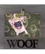 Sixtrees® Woof 4-Inch x 6-Inch Pallet Wood Clip Picture Frame in Grey - £15.73 GBP