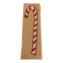 Studio G Kolette Hall Rubber Stamp Candy Cane Christmas Card Making Holi... - $3.99