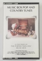 The Porter Twin Disc Music Box Cassette Tape Pop and Country Tunes 1988 - £9.58 GBP