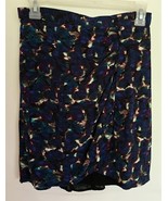 Womens Juniors 3 The Kooples Multicolor Floral Print Lined 17 3/4&quot; Long ... - $351.44 MXN