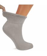 AWS/American Made Diabetic Ankle Socks with Non-Binding Top and Seamless... - £10.11 GBP