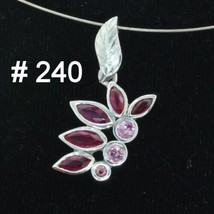 Blank Pendant Handmade Custom Order Labor No Gem Floral Dangle Design 240 - £51.24 GBP