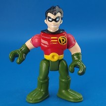 Fisher Price Imaginext Robin Boy Wonder Action Figure Dc Super Friends Heroes - £3.55 GBP