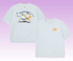 Victor 25S/S Unisex Badminton T-shirts Sports Casual Tee Overfit NWT VT2... - $64.52