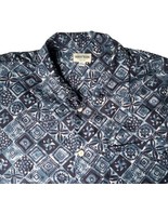 Guess Men&#39;s Size L Abstract Pattern 100% Rayon Short Sleeve Button Up Shirt - £13.62 GBP