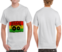 Rasta Reggae White Cotton t-shirt Tees - $14.53+