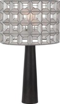 Table Lamp KALCO PRADO Casual Luxury Open Frame 1-Light Natural Shell Oxidized - £1,961.09 GBP