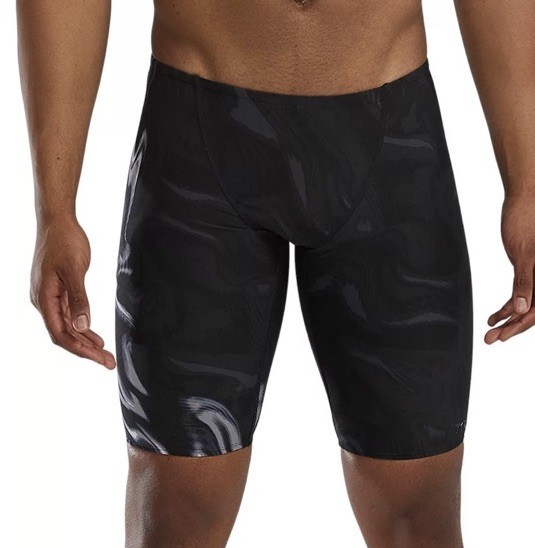 TYR Durafast Elite® Men&#39;s Jammer Swimsuit black Size 30 Surfer Beach Out... - $24.99