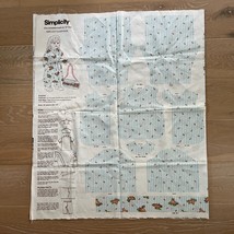Simplicity Sleepover 18&quot; Doll Outfit Craft Fabric Panel Pattern Uncut Ro... - $549.97 MXN