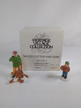 Dept 56 Heritage Villiage Wood Cutter and Son 5986-2 - $12.99
