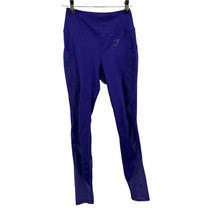 Gymshark Purple Mesh Panel Legging Size XS - £14.59 GBP