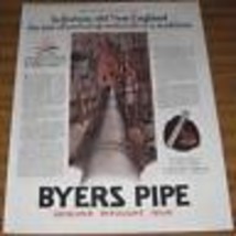 1928 Vintage Ad~Byers Pipe~Wrought Iron~Old New England - £8.68 GBP