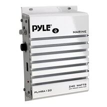 Pyle PLMRA120 240 Watt Hydra Marine Amplifier - White (Open Box) - $40.80