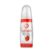 ID Frutopia Naturally Flavoured Strawberry Water-Based Lubricant 100ml  - $13.00