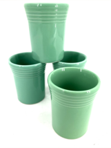 FIESTA SEA MIST GREEN Tumblers 6 OZ Set of 4 - 3 3/4&quot; Glasses Juice USA ... - £108.24 GBP