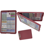 Nursing Storage Clipboard  -Rustic Red  -reference sheets -great for cli... - $351.23 MXN