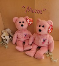 2 MUM Ty Beanie Babies - Vintage, Retired, Mother&#39;s Day Plush - £7.21 GBP
