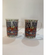 Kathy Brown  fine floral bone china Vintage Mugs - $35.65 CAD