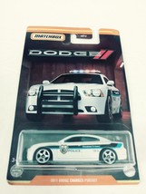 Matchbox 2022 Wal-Mart Dodge Series 11/12 White 2011 Dodge Charger Pursuit MOC - £11.19 GBP