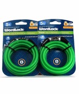 2 Ct Wordlock Security Level 1 Use Words Not Numbers Steel Cable Lock In... - €24,30 EUR
