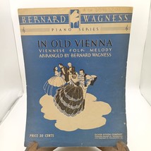 Vintage Bernard Wagness Piano Series Sheet Music &quot;In Old Vienna&quot; - $17.42