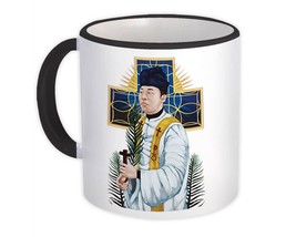 Saint Andrew Dung Lac : Gift Mug Vietnamese Catholic Priest Christian Religious  - £12.77 GBP
