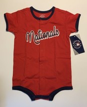 NEW Official MLB Washington Nationals Baby Bodysuits Creeper 24M Toddler - £7.80 GBP
