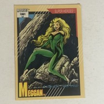 Meggan Trading Card Marvel Comics 1991  #36 - $1.97