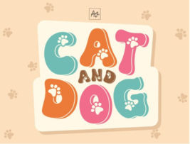 Cat and Dog Font - $58.00