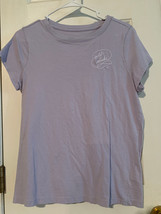Vintage Universal Thread &quot;Self-Made&quot; Ladies Size M Lavender Short Sleeve... - £7.06 GBP