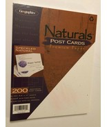 Geographics Naturals Speckled Natural Post Cards Premium Paper 200 New - £5.05 GBP