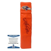 Rod Woodson Baltimore Ravens Signed Football Pylon Autograph Beckett COA Proof - $149.99