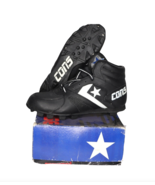 NOS Vtg 90s Converse Cons Diamond Demon Hi Softball Cleats Black M 5 Wom... - $912.21 MXN