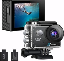 Action Camera 1080P 30Fps Sports Camera 40M/131Ft Underwater, Function Accessory - £23.32 GBP