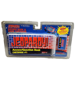 1995 Tiger Electronic Jeopardy Electronic Game Cartridge &amp; Answer Book #... - $11.75