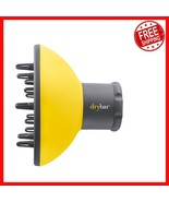 The Bouncer Diffuser - Stylish Yellow &amp; Grey Hair Tool for Salon Perfection - $74.36 CAD