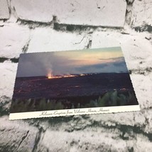 Vintage Postcard Kilauea Eruption From Volcano House Hawaii - £4.52 GBP