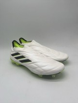 Adidas Copa Pure+ FG White/Green Soccer Cleats HQ8955 Men&#39;s Size 7.5 - £157.31 GBP