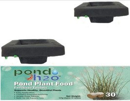 PondH2o Floating Plant Flower Baskets with Plant Food, 10&quot; Square | Valu... - £34.18 GBP